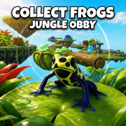 Collect Frogs: Jungle Obby