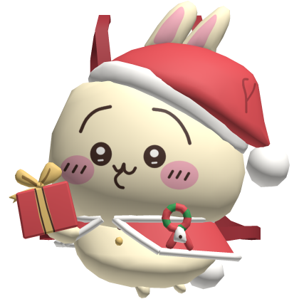 Cute Christmas Santa Chiikawa Bunny Backpack [3.0]
