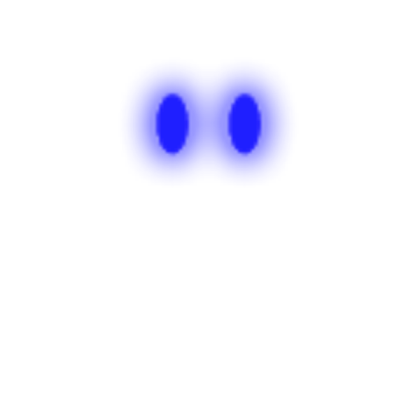 blue glowing eyes Roblox decal