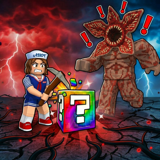 Break Lucky Blocks For Stranger Things 🦇