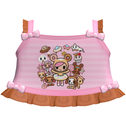 cute tokidoki donutella tweencore cutecore top