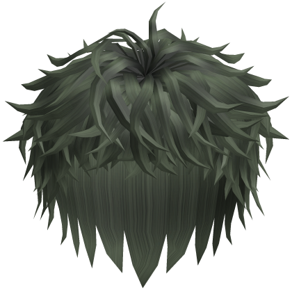 Green Messy Anime Hair Roblox item
