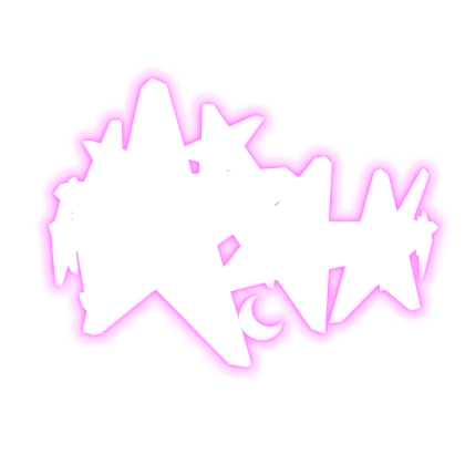 [⏳] Emissive Pink Angel Star Crown Glowing