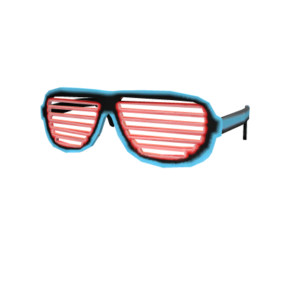 Neon Shutter Shades