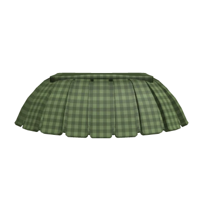 Green plaid skirt roblox 2025