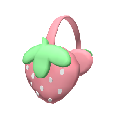 Strawberry Earmuffs