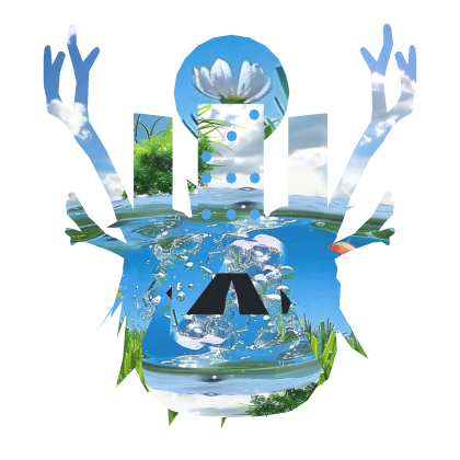 Frutiger Aero Nature Domino Crown Roblox item