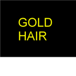 gold hair
