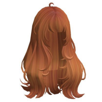 Orange hair Roblox decal