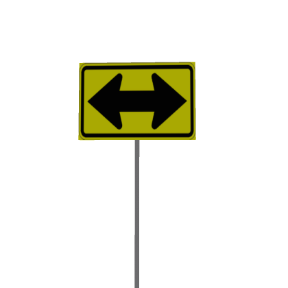 Double Arrows Sign