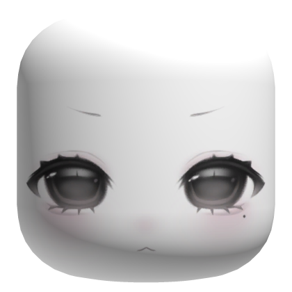 ♡ chibi angry soft moonlit face Roblox item