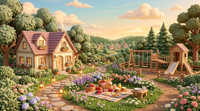 Cozy Garden Retreat