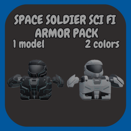 [R15/R6] Space soldier sci fi armor