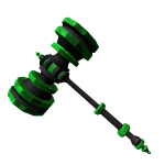 Green Emerald Eye hammer