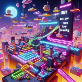 [UPDATE 1] Obby But You have Low GRAVITY 👩‍🚀