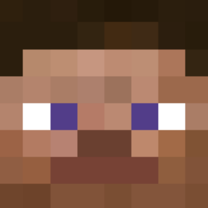minecraft steve head 4 Roblox decal