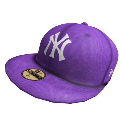 NYC Purple Fitted Hat V2 Roblox item