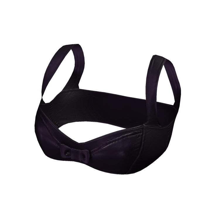 Teddy Bow Bralette Tank Top (Purple)