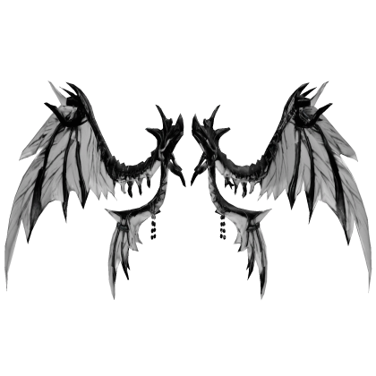 Dark White Angel Wings Roblox item