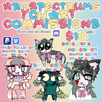 Arospectrum’s Commissions