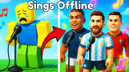 My Singing Footballer