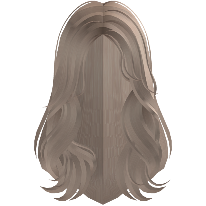 Long Voluminous Layered Hair (Platinum Blonde)