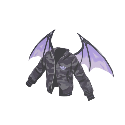 adidas Halloween Goth Jacket and Wings