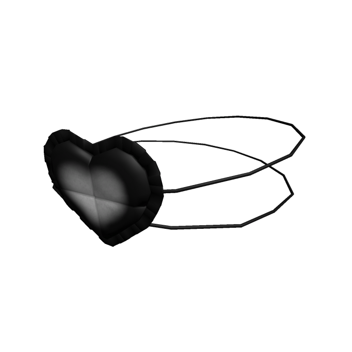 black heart eyepatch bone mouth gothic emo