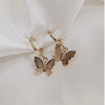 White butterflies