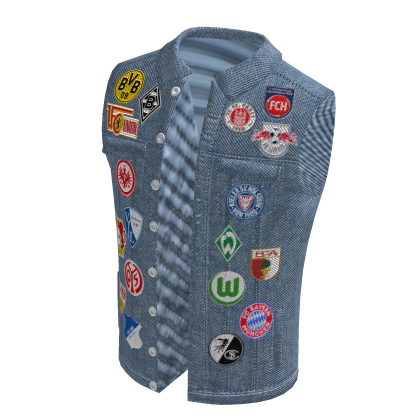 Bundesliga Denim Fan Vest thumbnail