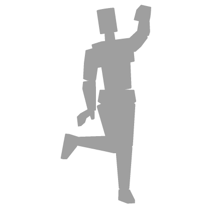 Cute leg up pose