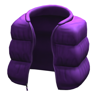 Puffer Vest Purple 1.0