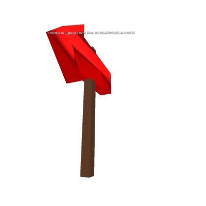 Arrowsign For Biggerhead Quest III