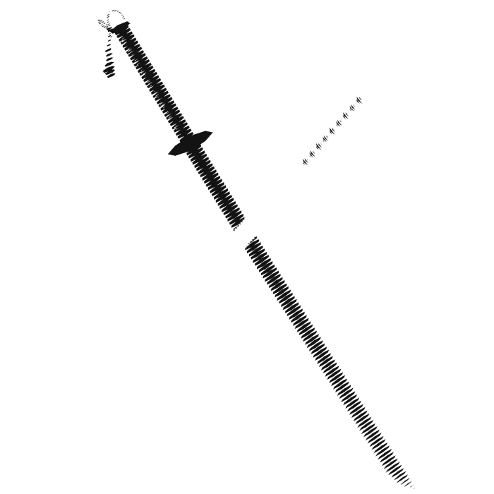 Glitch Animated Katana Sword Pack