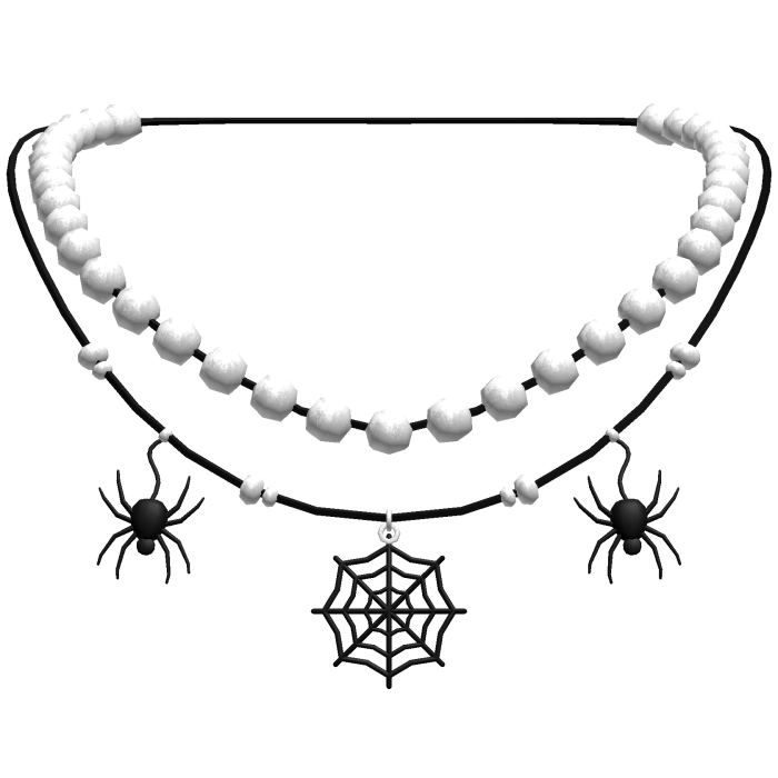 Y2K Layered Spider Necklace 🕸️