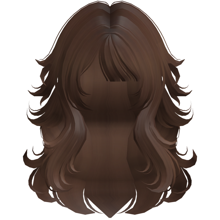 Chibi Anime Fluffy Layered Hair (Chestnut) 