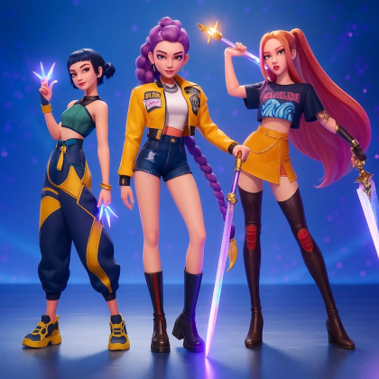 KPop Demon Hunters Song Roblox music