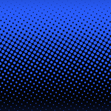 Blue Black Dots Background
