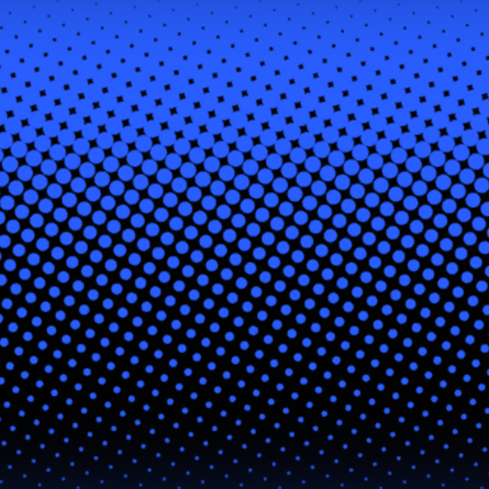 Blue Black Dots Background