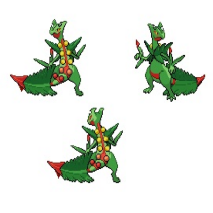 Mega sceptile pixel Roblox decal
