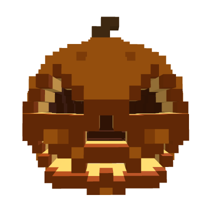 Pixelated Pumpkin Head {🎃}