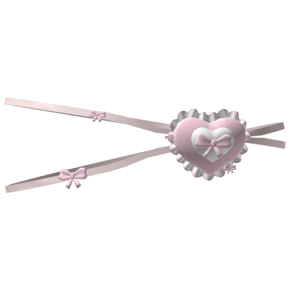 cute heart-shaped eye mask