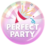 Perfect Party! Roblox badge thumbnail