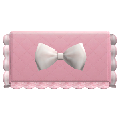 pink wallet purse w bow  ｡ 𝜗𝜚 (3.0)