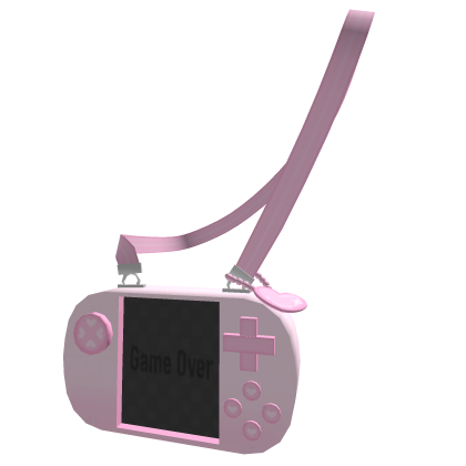 Pink Game Over Bag
