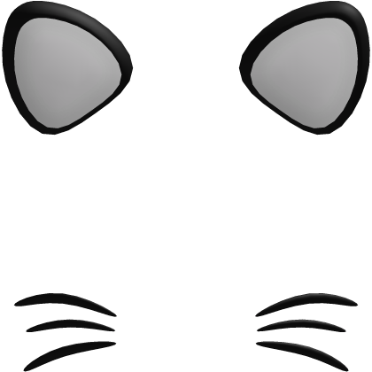 cat ears with whiskers