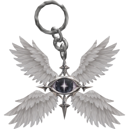 Biblically Accurate Angel Keychain