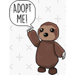ADOPT ME SLOTH GROUP!