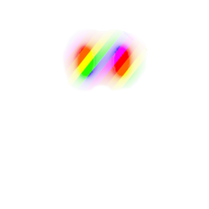 Rainbow Glowing Eyes Roblox decal