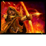 The flame arrow